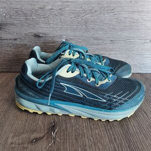 Altra Women's Timp 2 Teal Lime Running Shoes Size 9.5